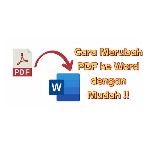 Kompres pdf ke word